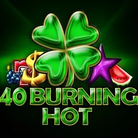 40 Burning Hot slot visual from Amusnet Interactive available on gloriousbingo.net