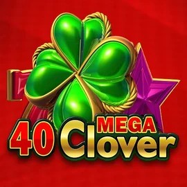 Slots logo of 40 Mega Clover from Amusnet Interactive at Glorious Bingo