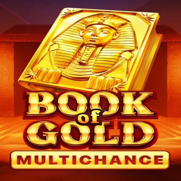 Book of Gold Multichance by Playson, showcased at gloriousbingo.net – game logo