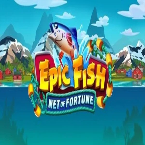 Epic Fish Net of Fortune logo – Slots by Quickspin at Glorious Bingo