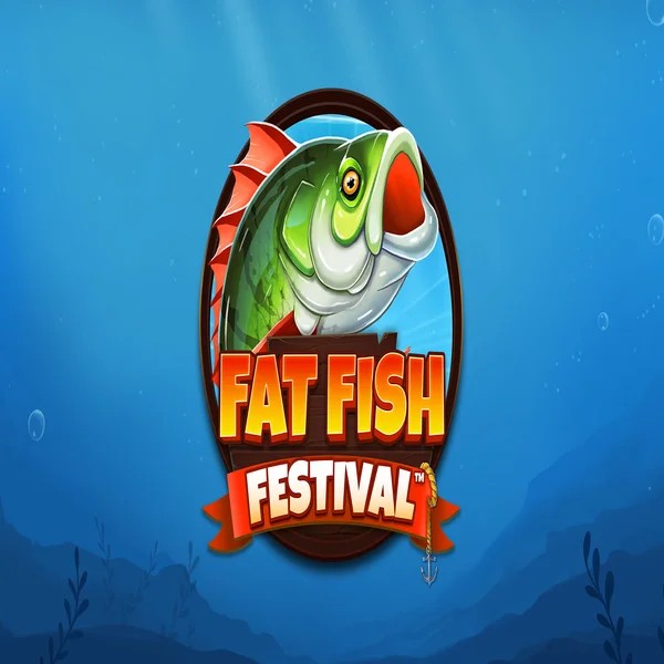 Fat Fish Festival slot logo by Wishbone Games at Glorious Bingo