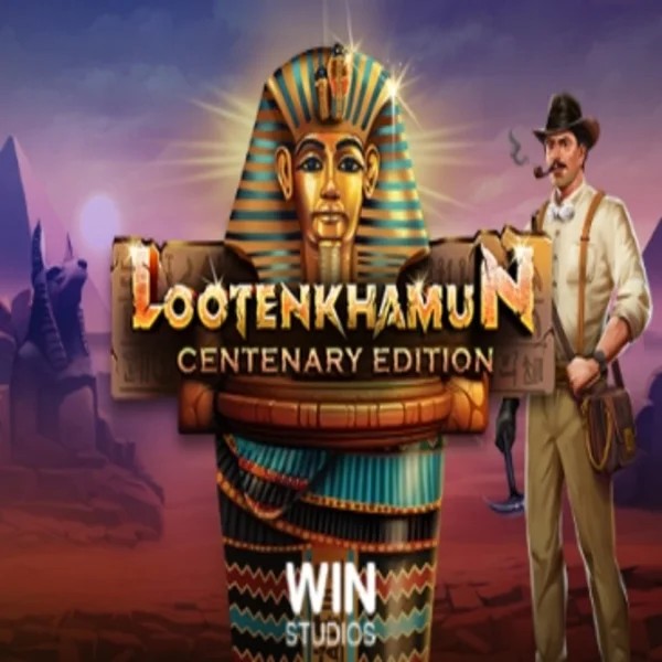 LootEnKhamun Centenary logo by bwin.party at Glorious Bingo