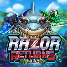 Razor Returns by Push Gaming, showcased at gloriousbingo.net – game logo