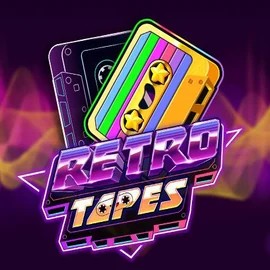 Retro Tapes logo – Slots by Push Gaming at Glorious Bingo