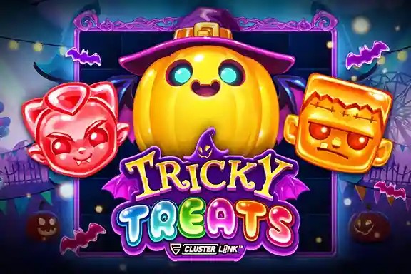 Tricky Treats slot icon by Push Gaming, available at Glorious Bingo