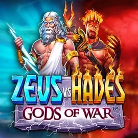 Zeus vs Hades: Gods of War logo by Pragmatic Play Glorious Bingo